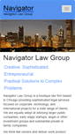 Mobile Screenshot of navigatorlaw.com